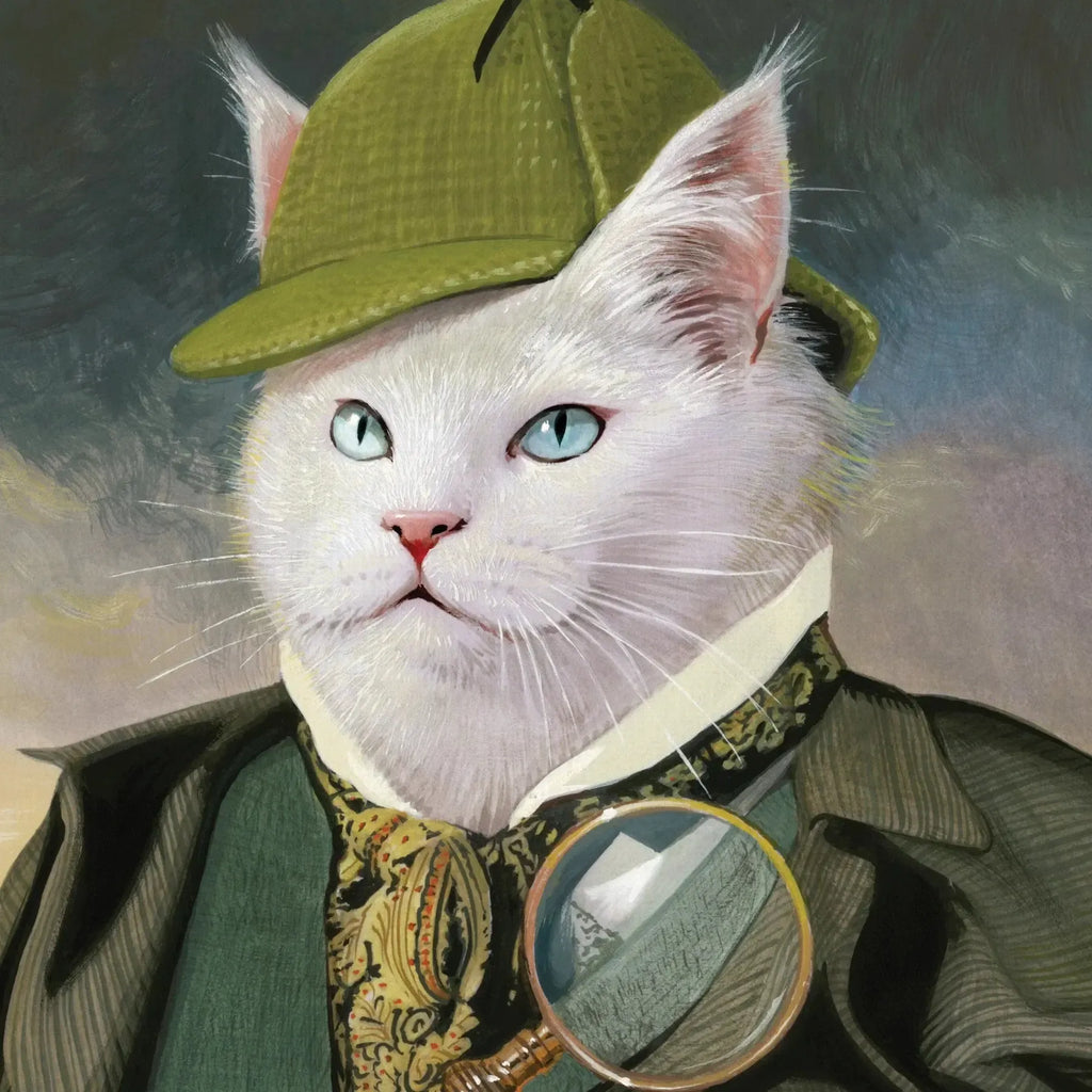 Snowball - Cat Detective 100 Piece Mini Jigsaw Puzzle NYPC